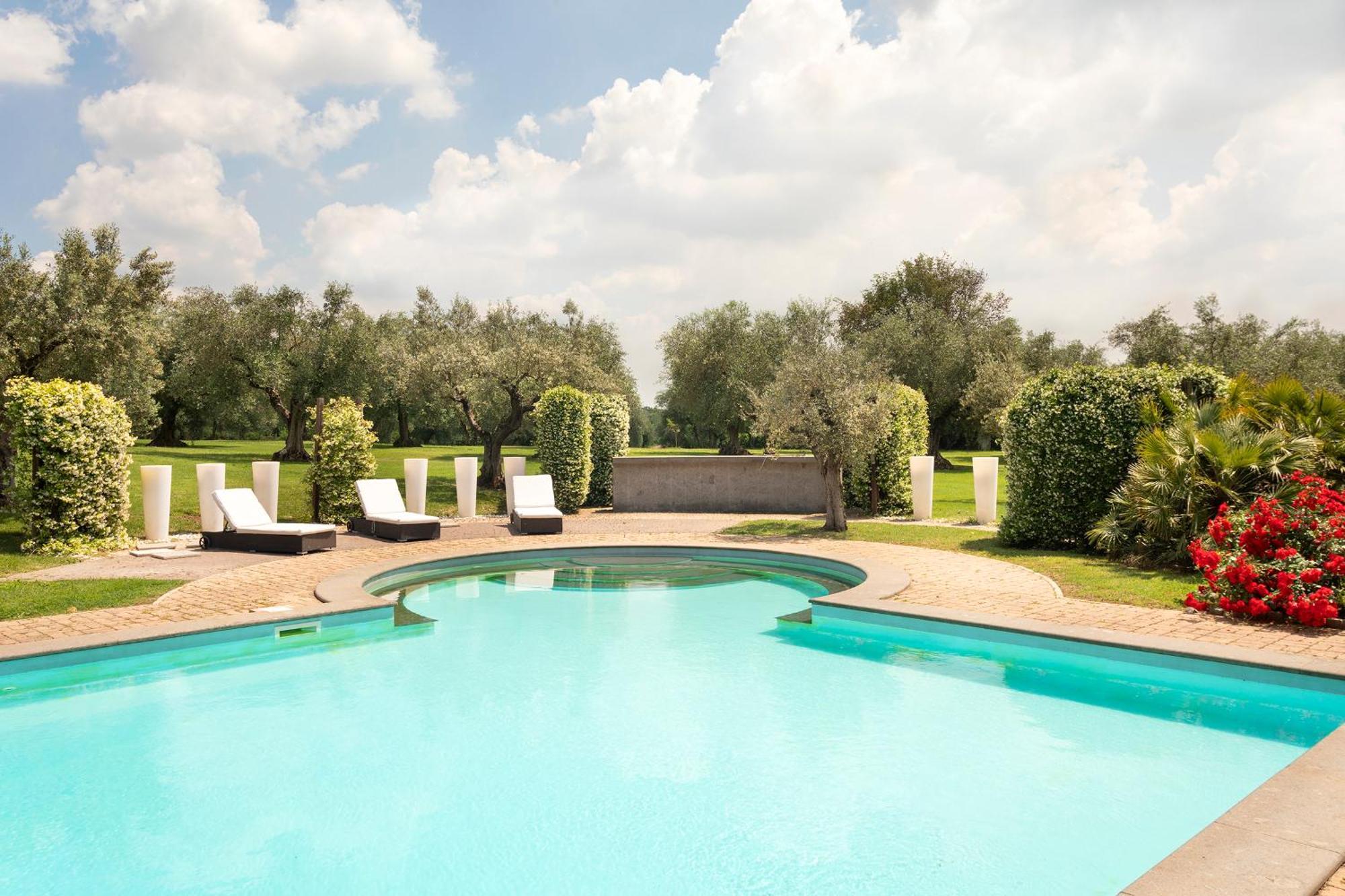 Villa In Via Della Marcigliana Casale Torre San Giovanni Экстерьер фото